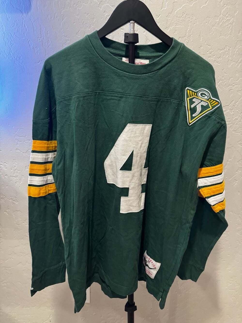 Throwback Mitchell & Ness Brett Favre Green Bay Packers Jersey Size XL